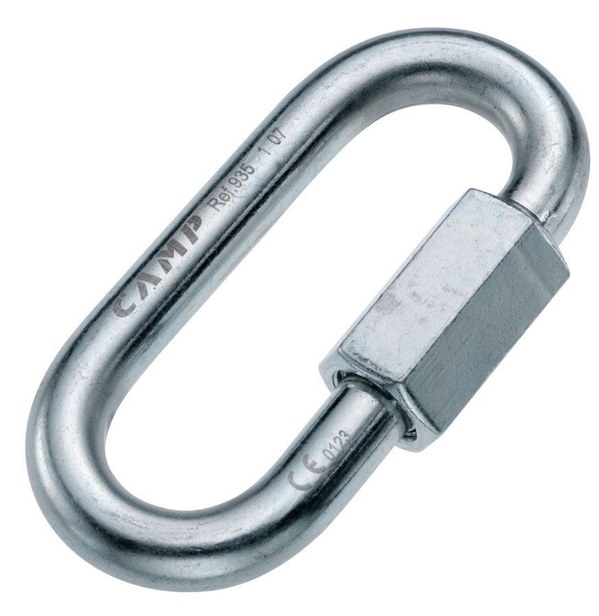 Карабин Camp Oval Zinc Plated Quick Link 10 мм