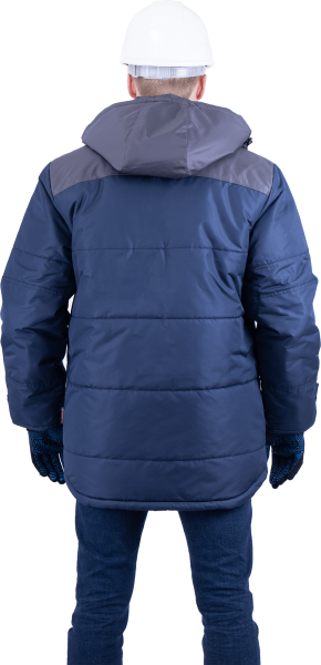 Куртка зимняя ШАТЛ, тёмно-синяя (2)